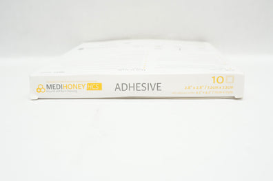 Integra 31722 MEDIHONEY Adhesive WITH HCS Sheet 2.8inch x 2.8inch - Box of 9